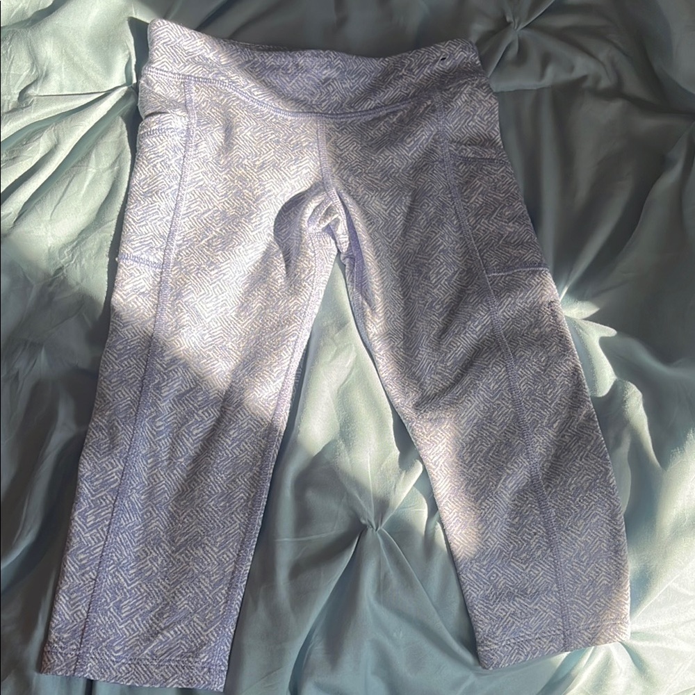 Patterned Cropped Leggings